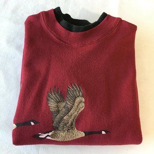 Hanes Activewear Men Sweater Red Size L